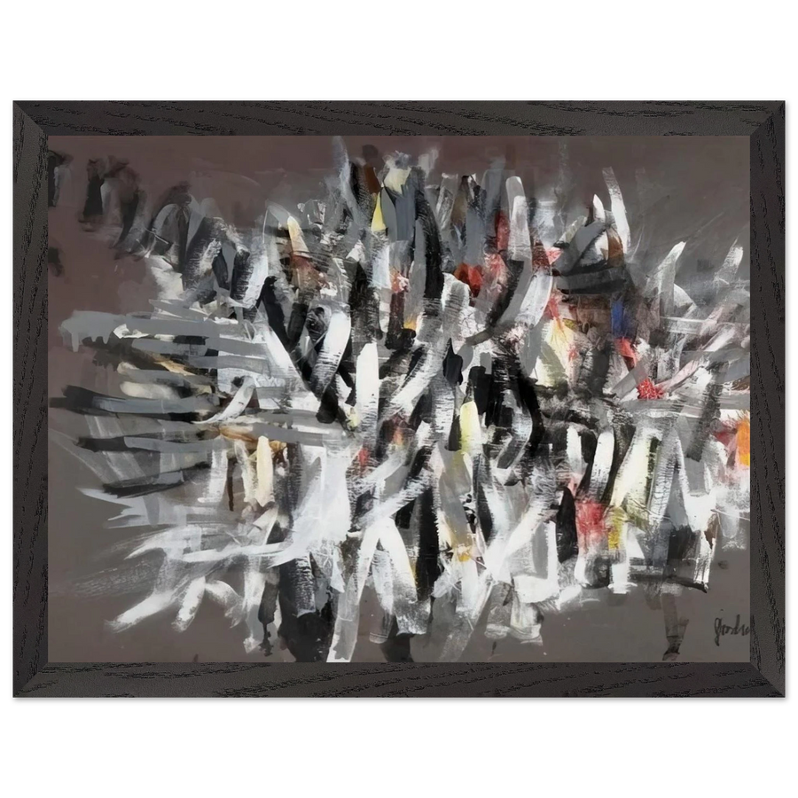 Figure II - 2002 by Robert Goodnough — Framed art print at Zephyeer
