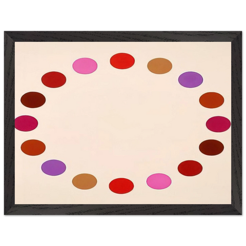 Fold Seven - Op Art by Thomas Downing — Framed art print at Zephyeer