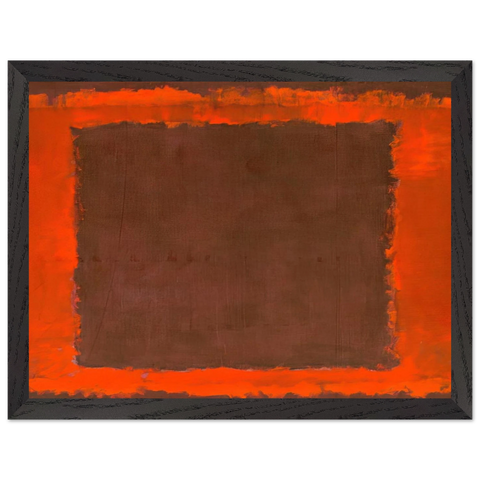 Untitled Mural for End Wall - 1959 by Mark Rothko — Framed art print at Zephyeer