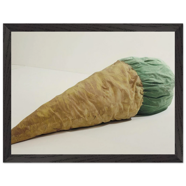 FLOOR CONE 1962 by Claes Oldenburg — Framed art print at Zephyeer