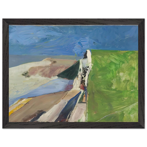 Seawall by Richard Diebenkorn — Framed art print at Zephyeer