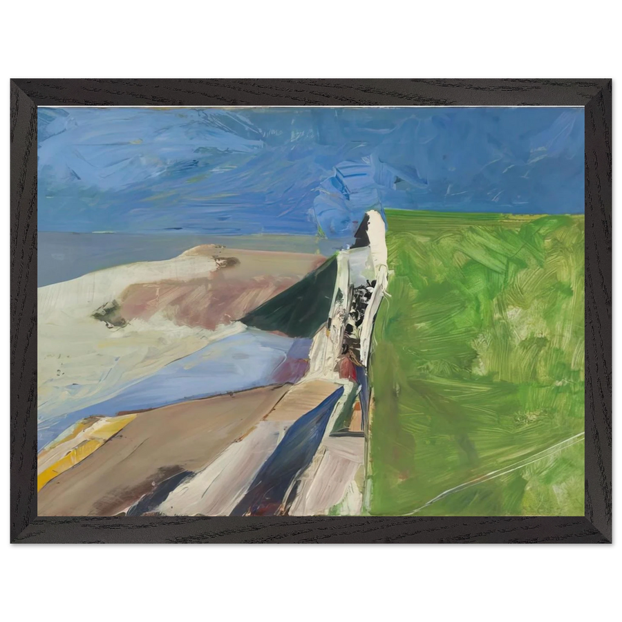 Seawall by Richard Diebenkorn — Framed art print at Zephyeer