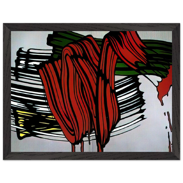 BIG PAINTING NO 6 1965 1 by Roy Lichtenstein — Framed art print at Zephyeer