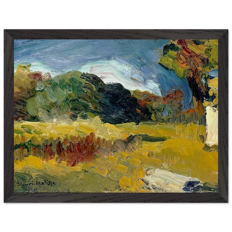 LANDSCAPE OF CORSICA by Henri Matisse — Framed art print at Zephyeer