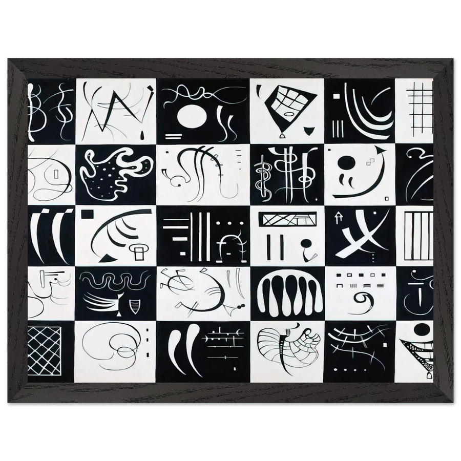 THIRTY 1937 by Wassily Kandinsky — Framed art print at Zephyeer
