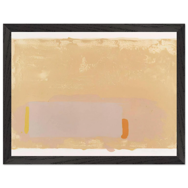 Brown-Beige-Pink - 1971 by John Hoyland — Framed art print at Zephyeer