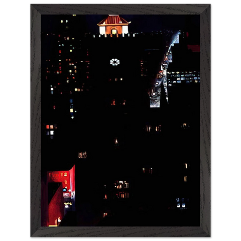 New York Night by Georgia O'Keeffe — Framed art print at Zephyeer