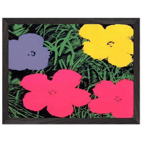 Flowers by Andy Warhol — Framed art print at Zephyeer