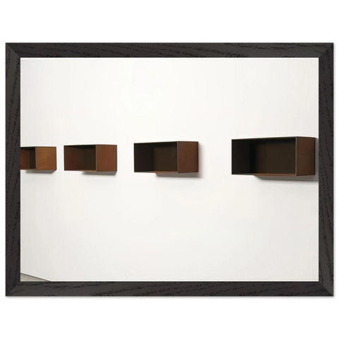 Untitled 90-9 Donaldson - 1990 by Donald Judd — Framed art print at Zephyeer