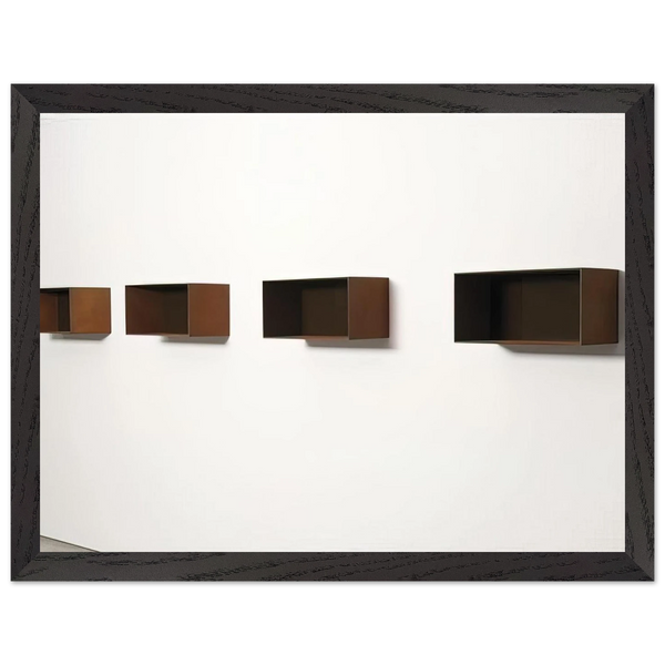 Untitled 90-9 Donaldson - 1990 by Donald Judd — Framed art print at Zephyeer