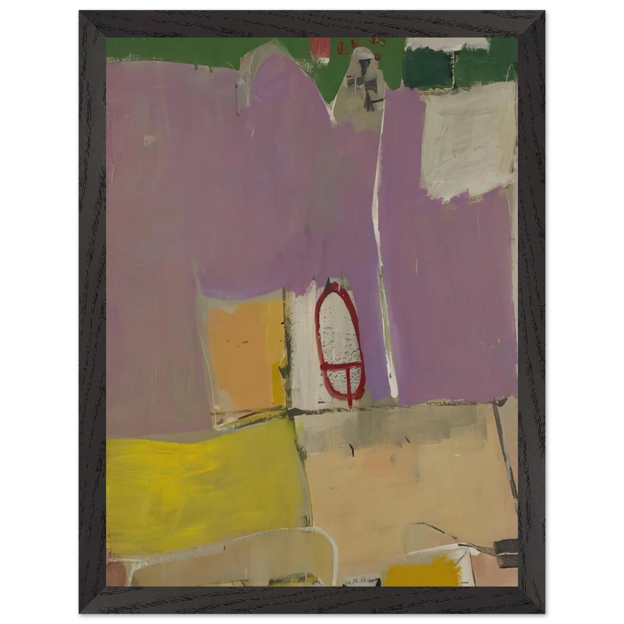 Albuquerque #4 by Richard Diebenkorn — Framed art print at Zephyeer