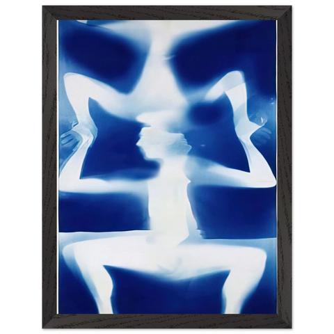 UNTITLED DOUBLE RAUSCHENBERG 1950 by Robert Rauschenberg — Framed art print at Zephyeer