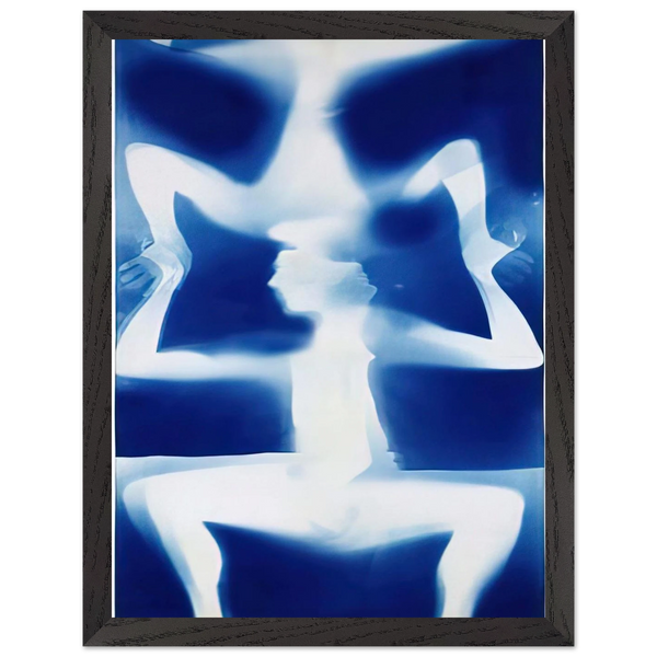 UNTITLED DOUBLE RAUSCHENBERG 1950 by Robert Rauschenberg — Framed art print at Zephyeer