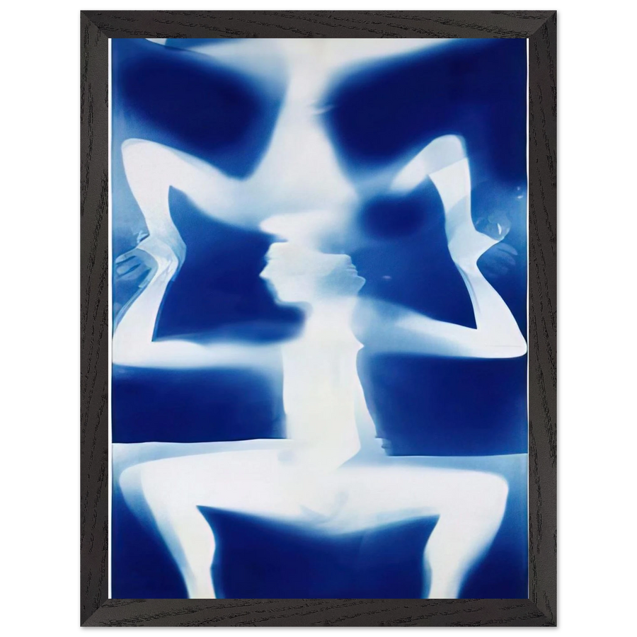 UNTITLED DOUBLE RAUSCHENBERG 1950 by Robert Rauschenberg — Framed art print at Zephyeer