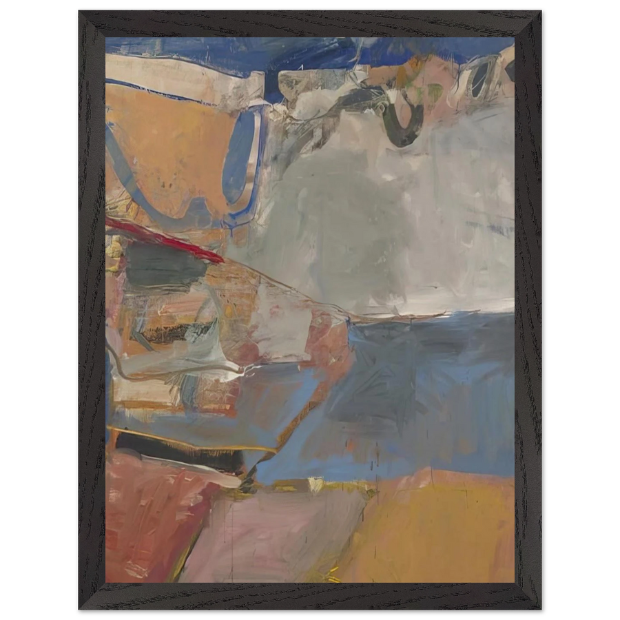 Berkeley #22 by Richard Diebenkorn — Framed art print at Zephyeer