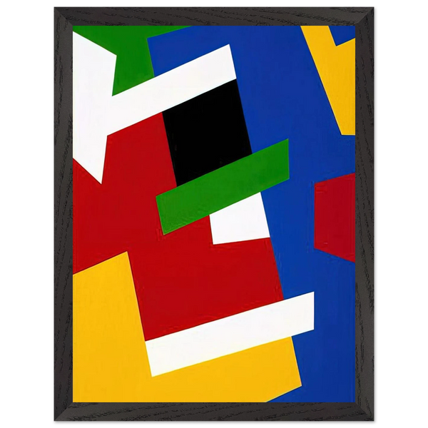 Strates solaires by Fernand Leduc — Framed art print at Zephyeer