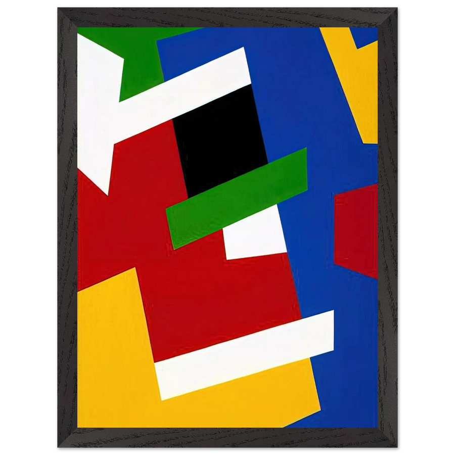 Strates solaires by Fernand Leduc — Framed art print at Zephyeer