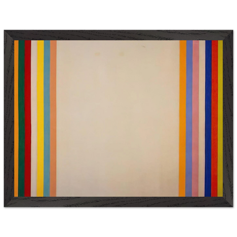 Homage to Matisse - 1960 by Gene Davis — Framed art print at Zephyeer