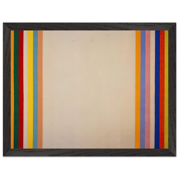 Homage to Matisse - 1960 by Gene Davis — Framed art print at Zephyeer