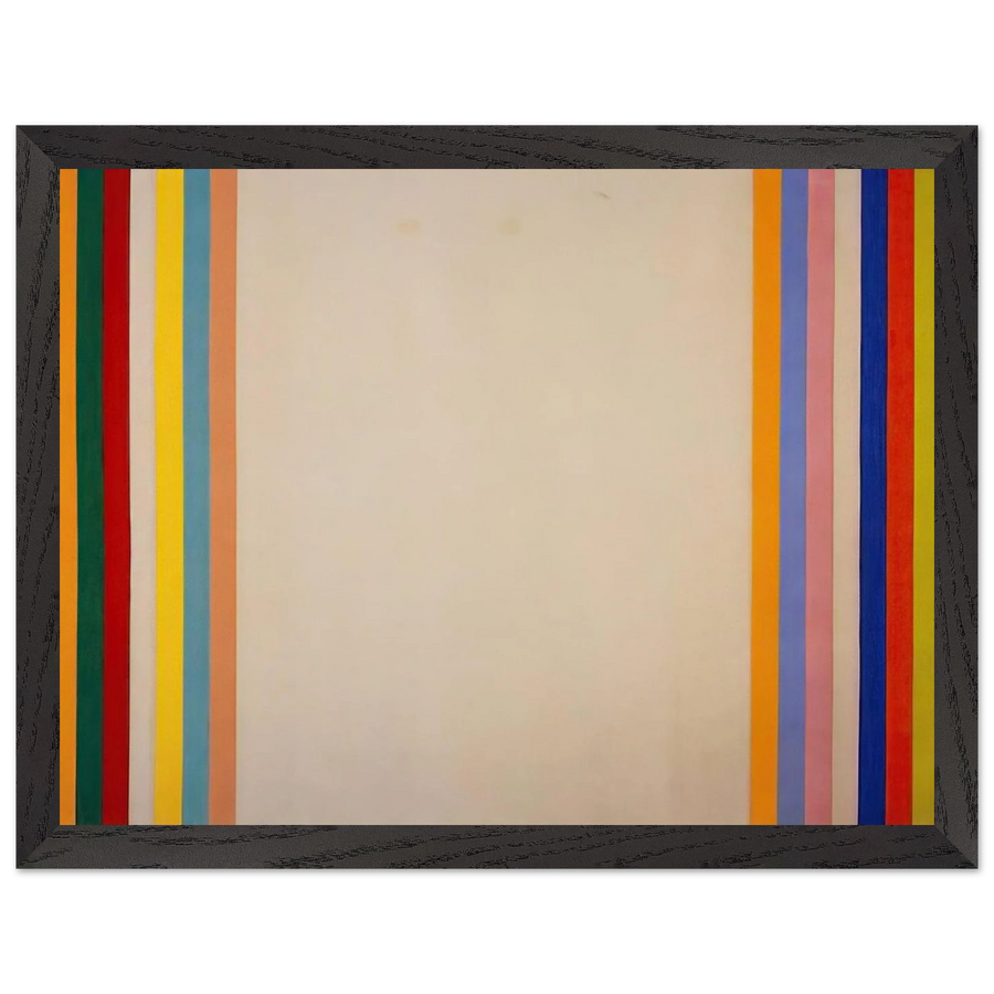 Homage to Matisse - 1960 by Gene Davis — Framed art print at Zephyeer