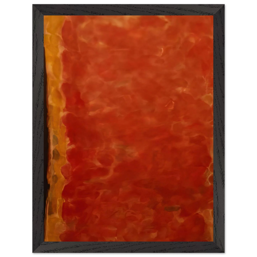 Black and Red by Sam Francis — Framed art print at Zephyeer