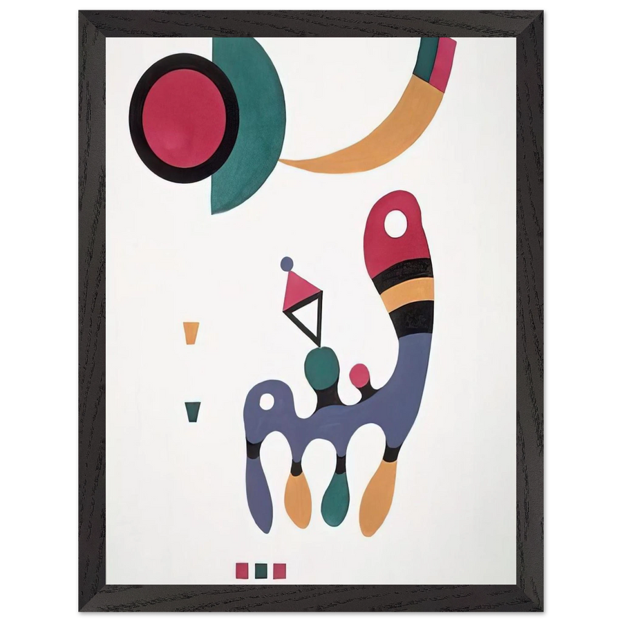 COMPOSITION 1944 by Wassily Kandinsky — Framed art print at Zephyeer