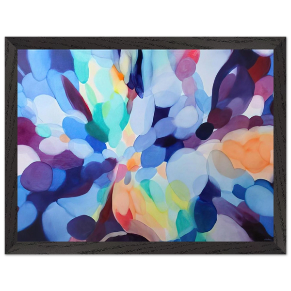 Through Sleep to Orange by Alice Baber — Framed art print at Zephyeer