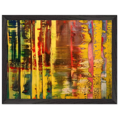 ABSTRACT PAINTING 780 1 1 by Gerhard Richter — Framed art print at Zephyeer