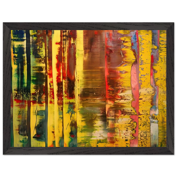 ABSTRACT PAINTING 780 1 1 by Gerhard Richter — Framed art print at Zephyeer