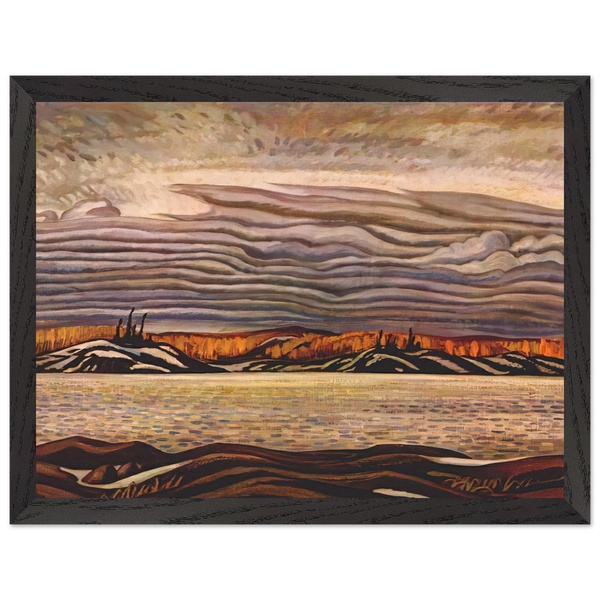 Algoma in November - 1935 by A.Y. Jackson — Framed art print at Zephyeer
