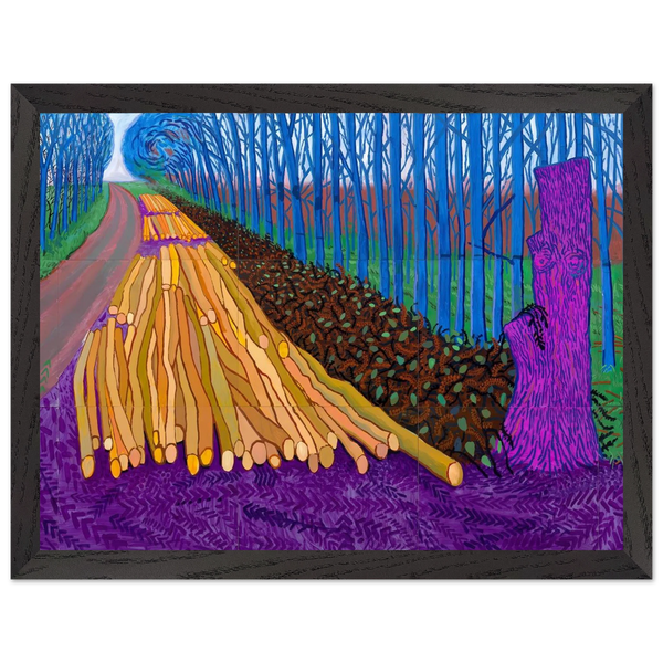 David Hockney — Framed art print at Zephyeer