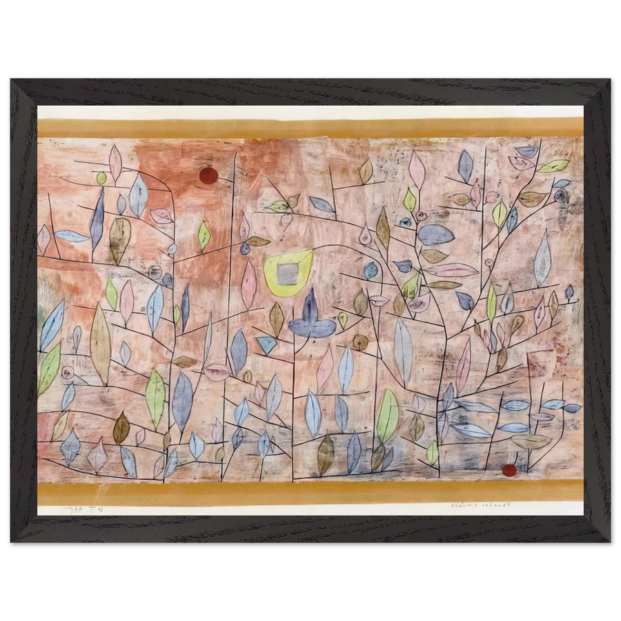 SPARSE FOLIAGE 1934 by Paul Klee — Framed art print at Zephyeer