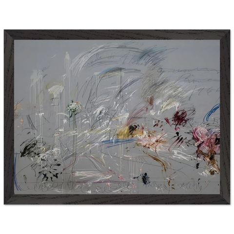 School of Athens by Cy Twombly — Framed art print at Zephyeer