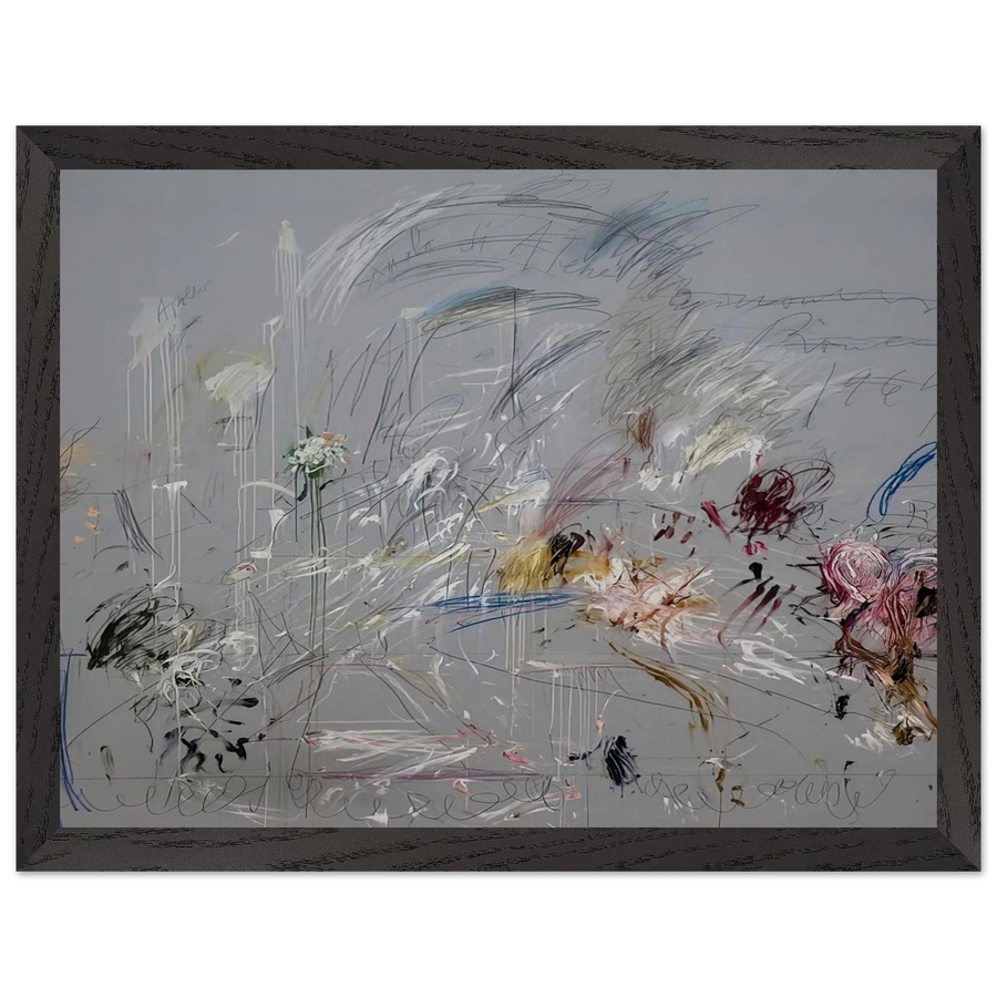 School of Athens by Cy Twombly — Framed art print at Zephyeer