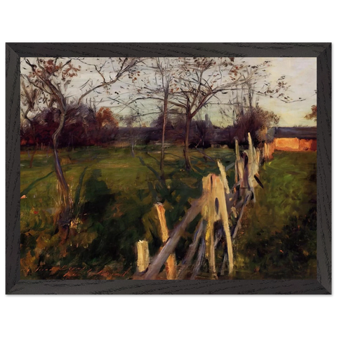 Home Fields by John Singer Sargent — Framed art print at Zephyeer