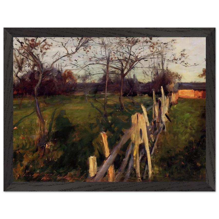 Home Fields by John Singer Sargent — Framed art print at Zephyeer