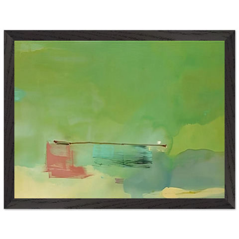 Springscape - 1975 by Helen Frankenthaler — Framed art print at Zephyeer