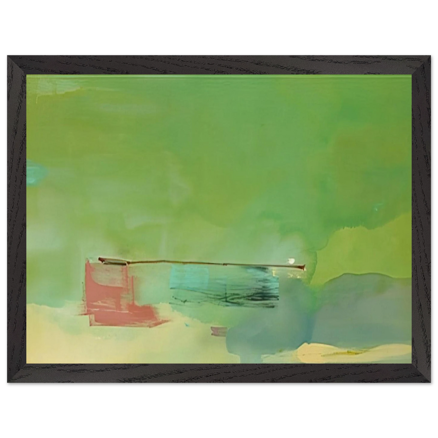 Springscape - 1975 by Helen Frankenthaler — Framed art print at Zephyeer