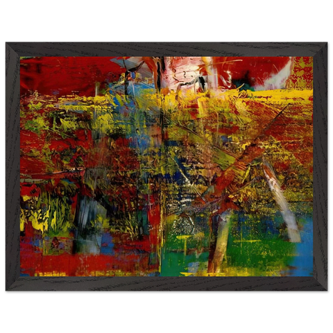 MEDIATION by Gerhard Richter — Framed art print at Zephyeer
