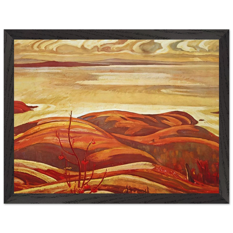 North Shore, Lake Superior - 1926 by A.Y. Jackson — Framed art print at Zephyeer