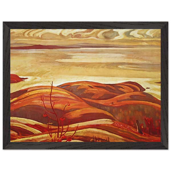 North Shore, Lake Superior - 1926 by A.Y. Jackson — Framed art print at Zephyeer