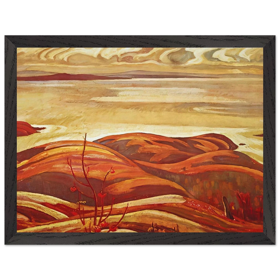 North Shore, Lake Superior - 1926 by A.Y. Jackson — Framed art print at Zephyeer