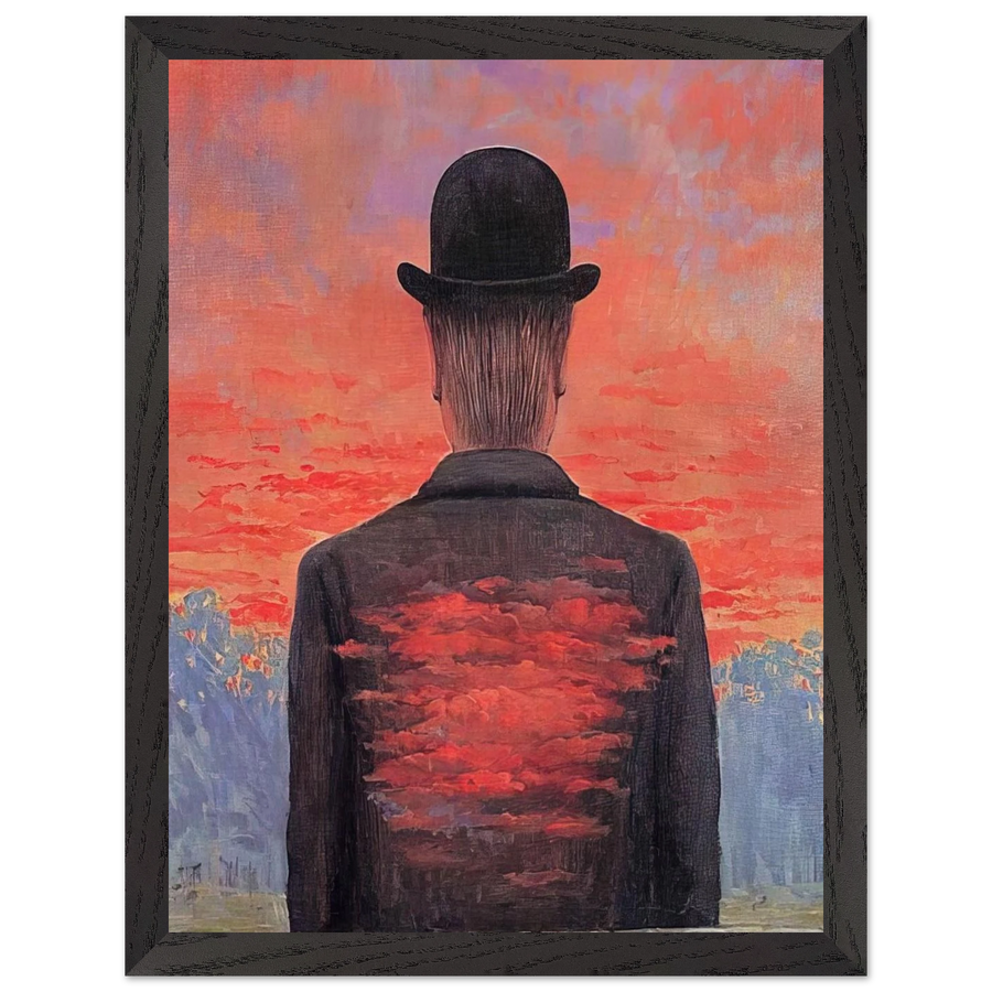 THE POET RECOMPENSED 1956 by Rene Magritte — Framed art print at Zephyeer