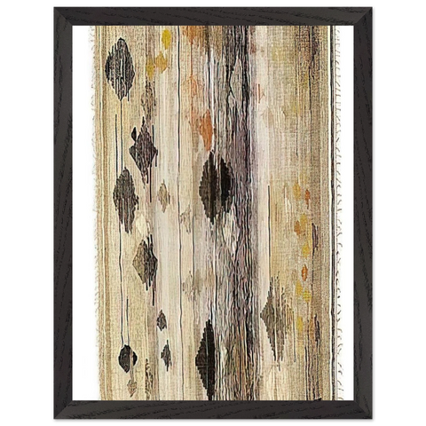 FLOATING SHAPES 1958 by Lenore Tawney — Framed art print at Zephyeer