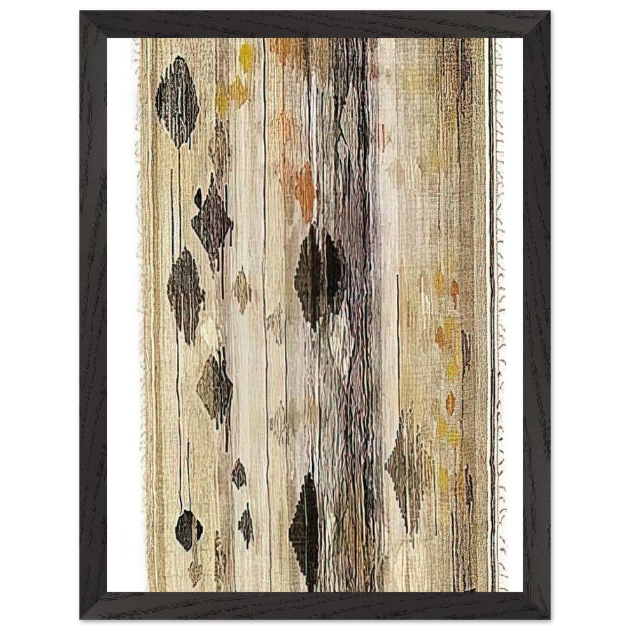 FLOATING SHAPES 1958 by Lenore Tawney — Framed art print at Zephyeer