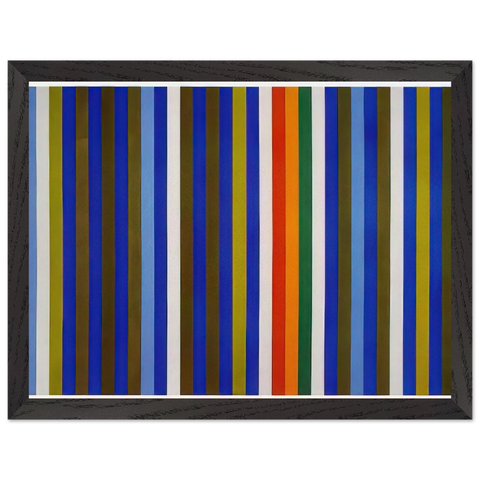 Citadel - 1962 by Gene Davis — Framed art print at Zephyeer