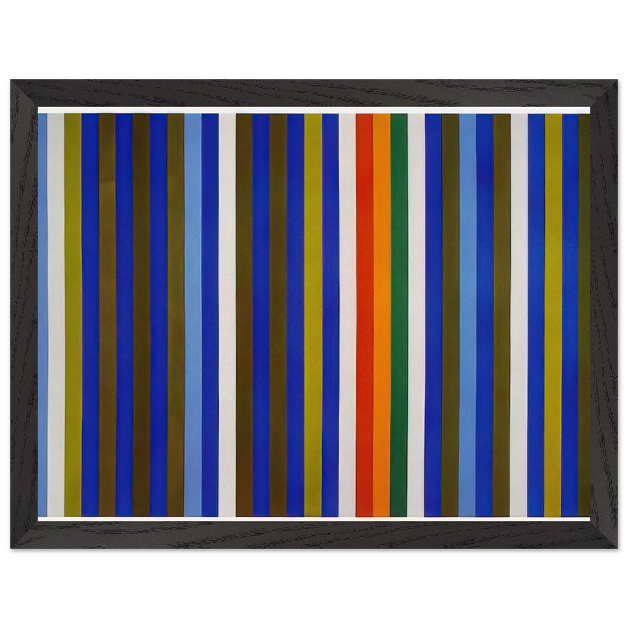 Citadel - 1962 by Gene Davis — Framed art print at Zephyeer