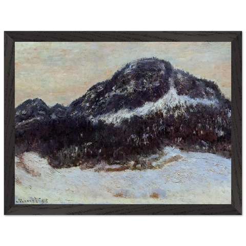 Mount Kolsaas 2 by Claude Monet — Framed art print at Zephyeer