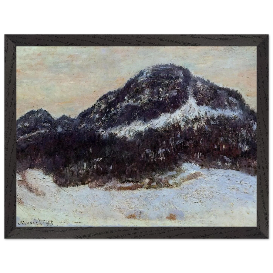 Mount Kolsaas 2 by Claude Monet — Framed art print at Zephyeer