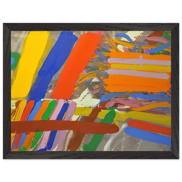 Woolhara - 1986 by Albert Irvin — Framed art print at Zephyeer